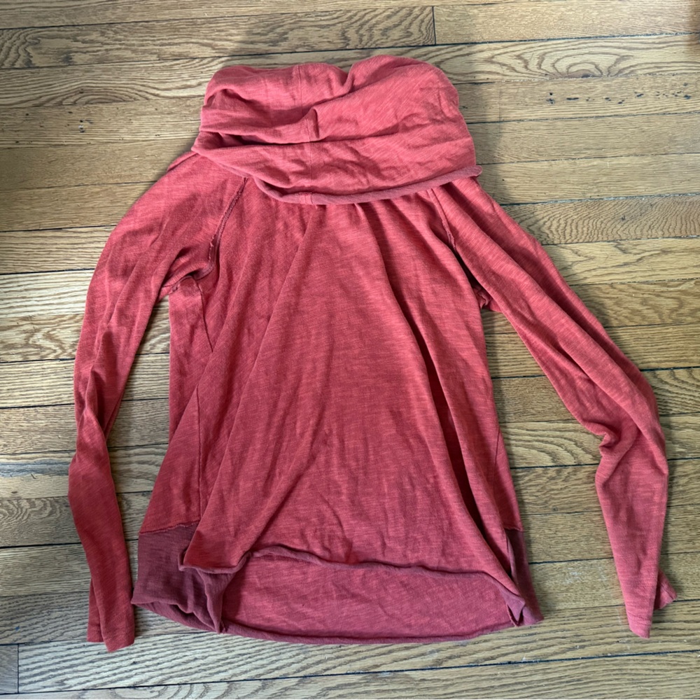 Free People Beach Cowl Neck Top - One Size